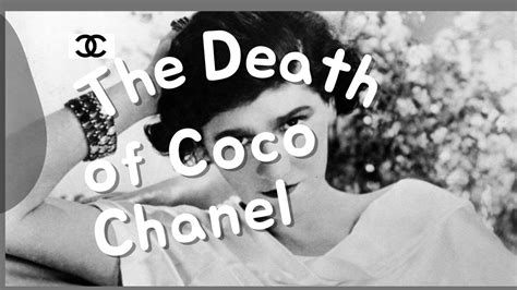 chanel wikip|coco Chanel cause of death.